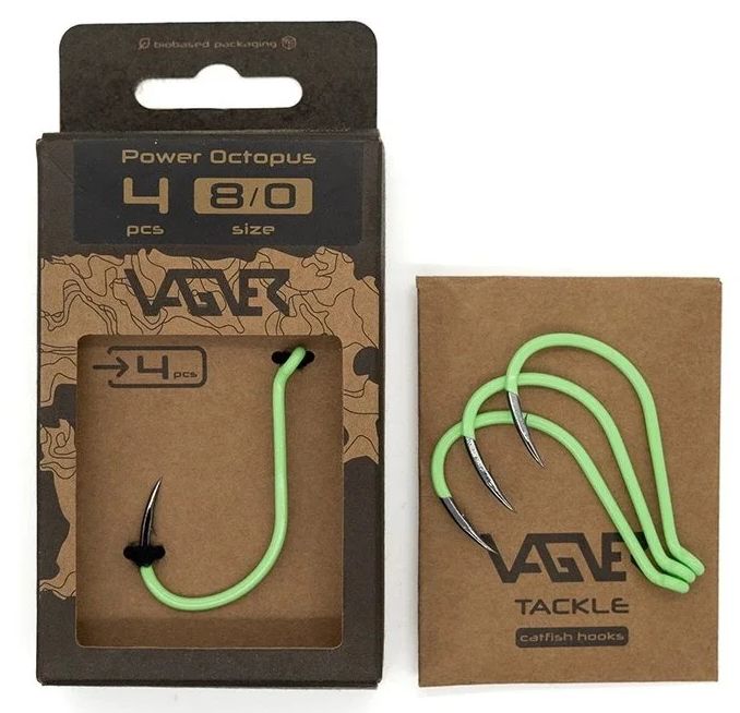 Carlige VAGNER Hook Power Octopus 4buc/pac
