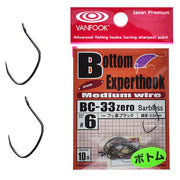 Carlige Vanfook BC-33 Zero Bottom Expert Barbless
