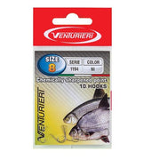 Carlige Venturieri cu paleta 1194 Nikel - Nr12 - 10 buc - Plic
