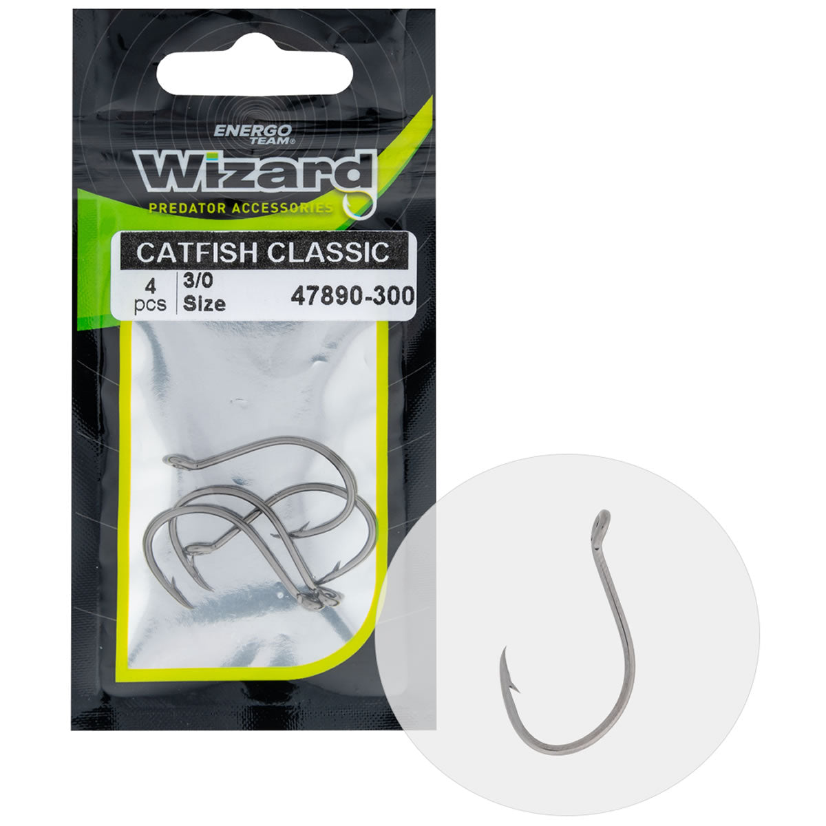 Carlige Wizard Catfish Classic 4buc/pac
