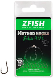 Carlige ZFISH Method Feeder Hooks Pro 2, Nr.8, 10buc/pac