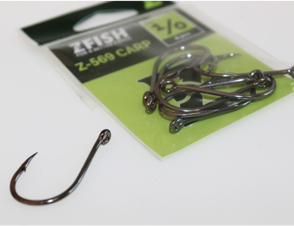 Carlige Zfish Carp Hooks Z-569, Nr.1/0, 10buc/pac