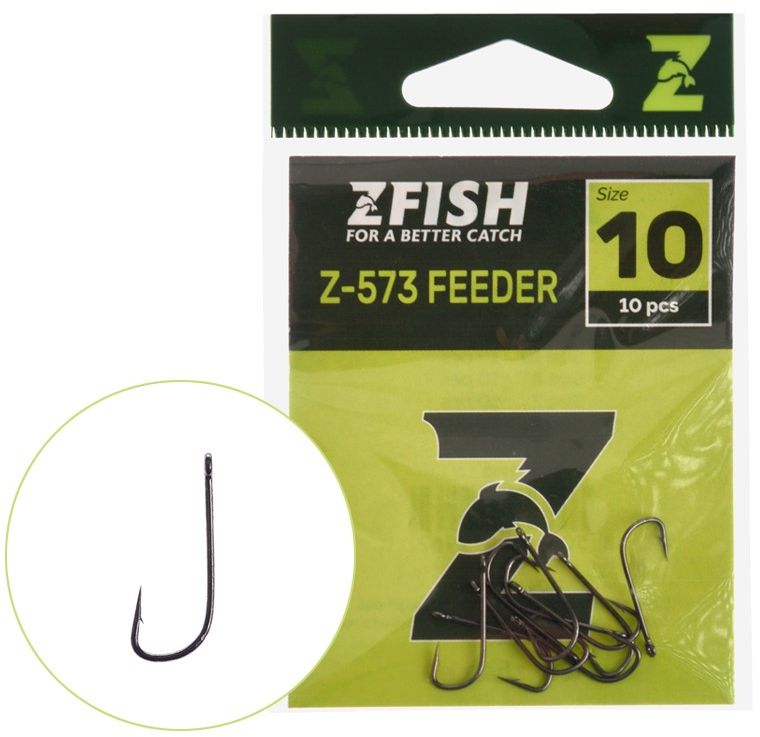 Carlige Zfish Feeder Hooks Z-573, Nr.6, 10buc/pac