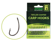 Carlige Zfish Teflon Curved Shank 10buc/pac