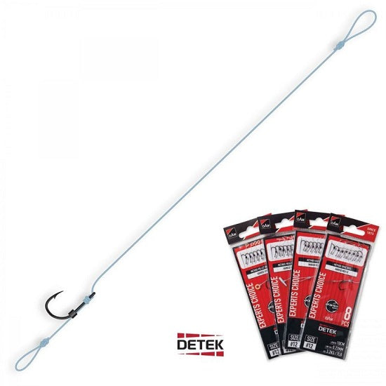 Carlige legate DAM Detek Method Hair Rig 8buc/plic
