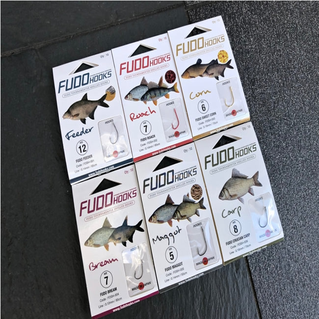 Carlige legate FUDO ROACH - BN 5 0.16 mm/ 60 cm