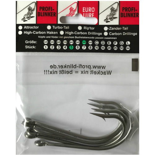 Carlige pentru Somn Profi Blinker O'Shaughnessy Inox, Nr.10/0, 5buc/plic