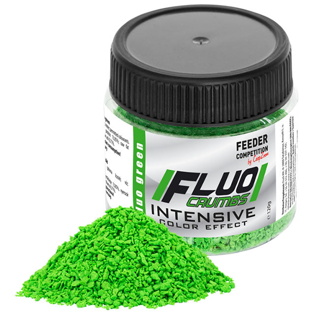 Carp Zoom CRUMBS BRITHIS BREAD FLUO 120gr Fluo Green