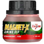 Carp Zoom DIP AMINO MAGNET-X 80ml Strawberry-Fish