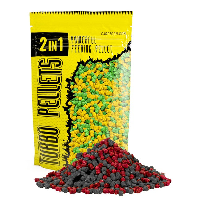 Carp Zoom PELETE TURBO 2 IN 1 500gr Strawberry-Fish