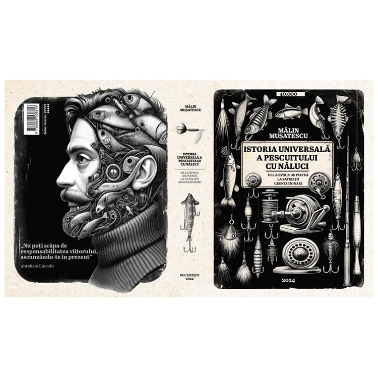 Carte Istoria Universala a Pescuitului cu Naluci - de Malin Musatescu