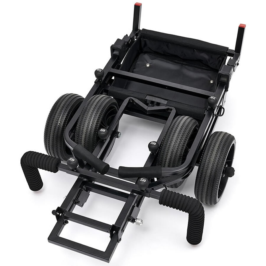 Carucior Transport Echipament DAIWA Fold N Go Match Barrow, 110 x 72 x 39cm