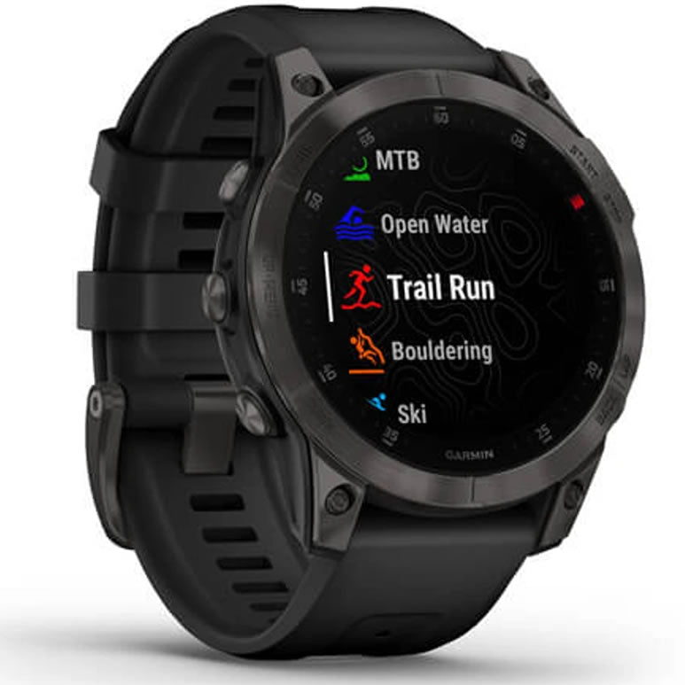 Ceas GARMIN Epix Pro Saphire Carbon Grey Ti / Black 47mm EMEA