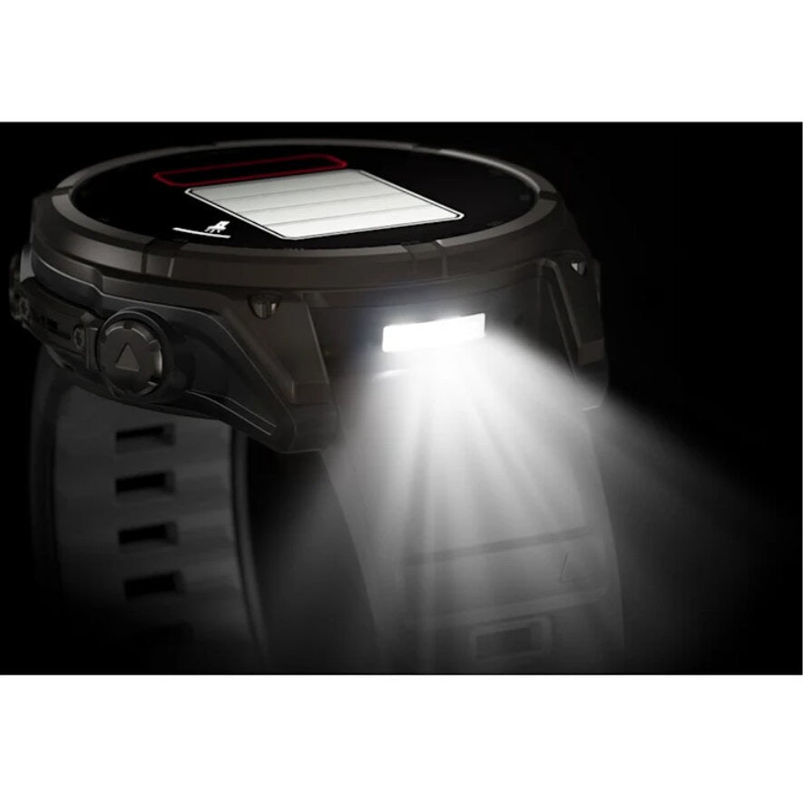Ceas GARMIN Fenix 8 Solar Sapphire Carbon Grey TI / Black EM