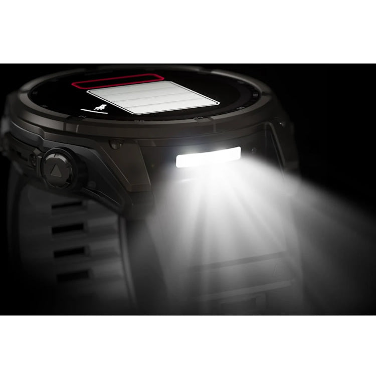 Ceas GARMIN Fenix 8 Solar Sapphire Carbon, Grey TI / Black, 51mm, EM
