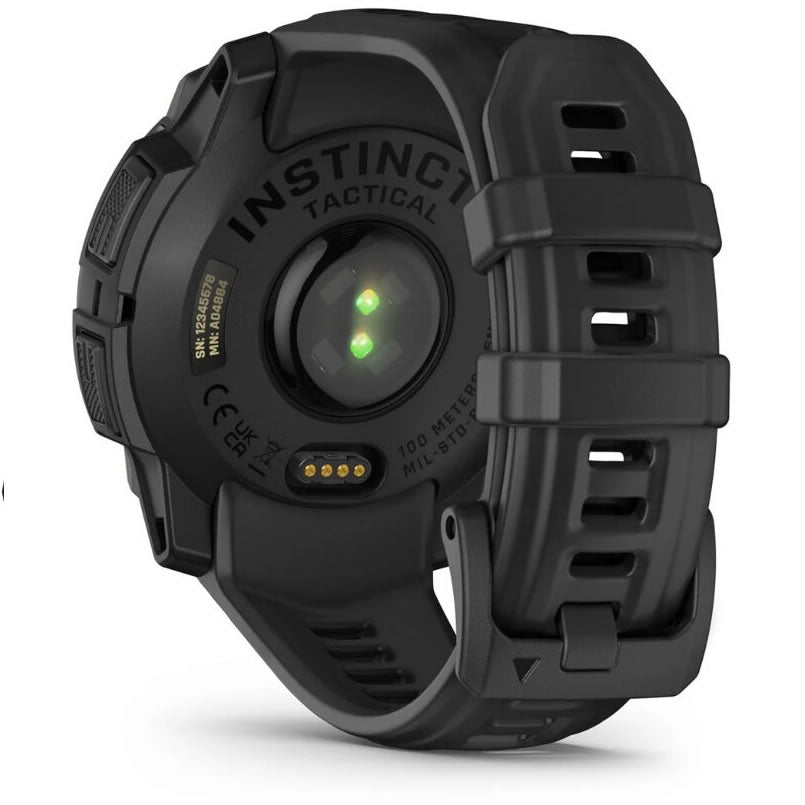 Ceas GARMIN Instinct 3 Solar Black Tactical Edition Curea Neagra