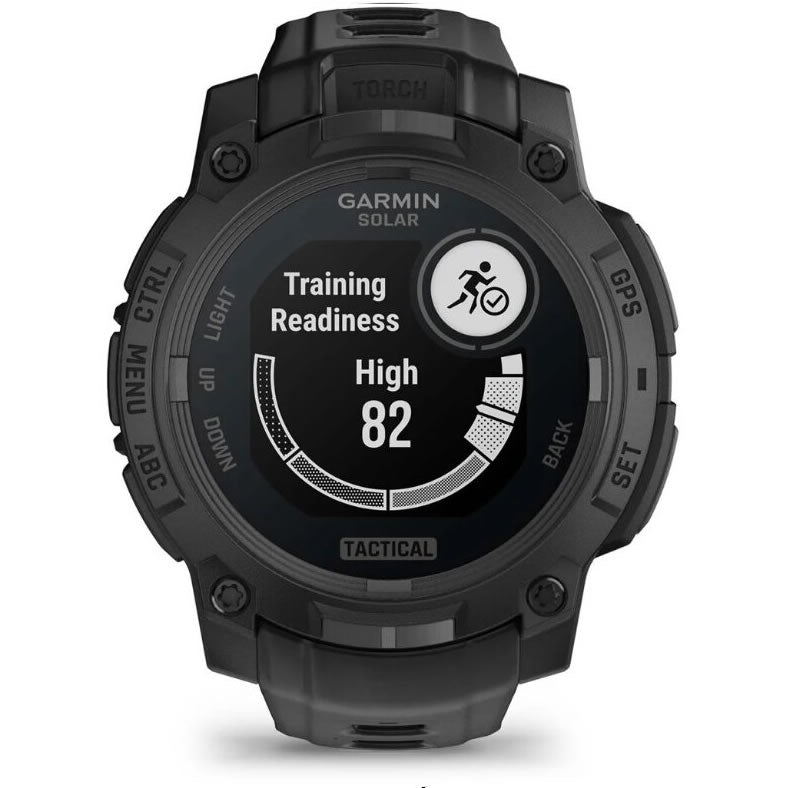 Ceas GARMIN Instinct 3 Solar Black Tactical Edition Curea Neagra