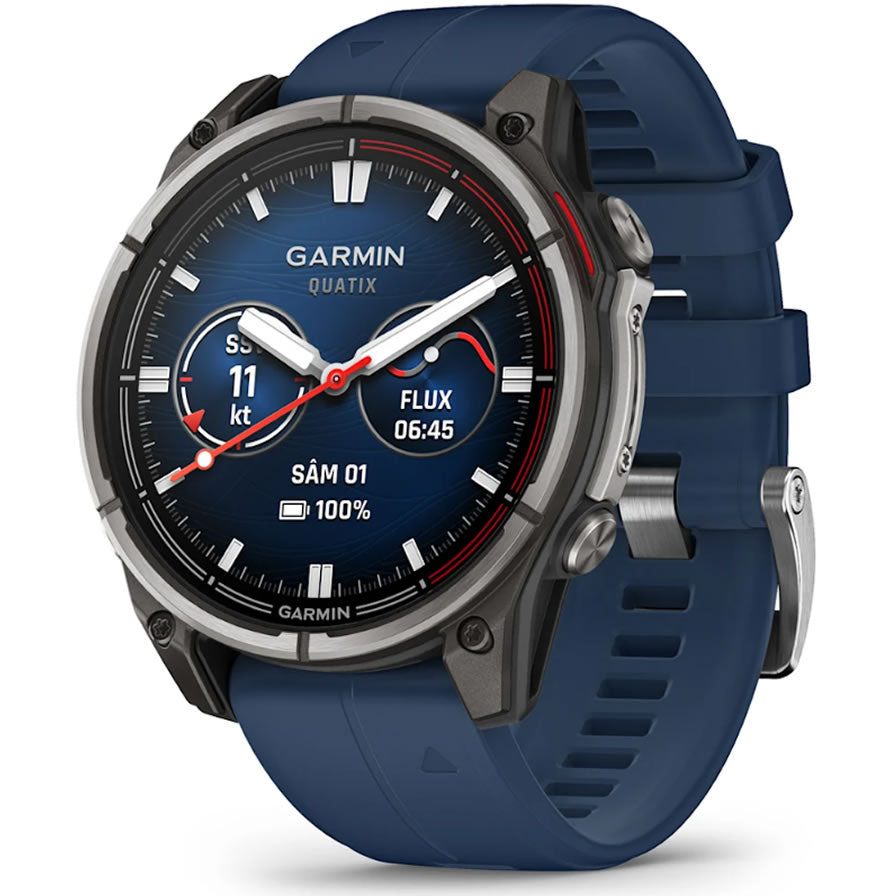 Ceas GARMIN Quatix 8 Amoled Sapphire TI/BARE EMEA