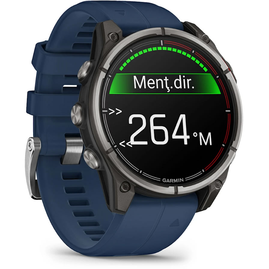 Ceas GARMIN Quatix 8 Amoled Sapphire TI/BARE EMEA