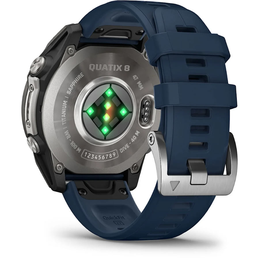Ceas GARMIN Quatix 8 Amoled Sapphire TI/BARE EMEA