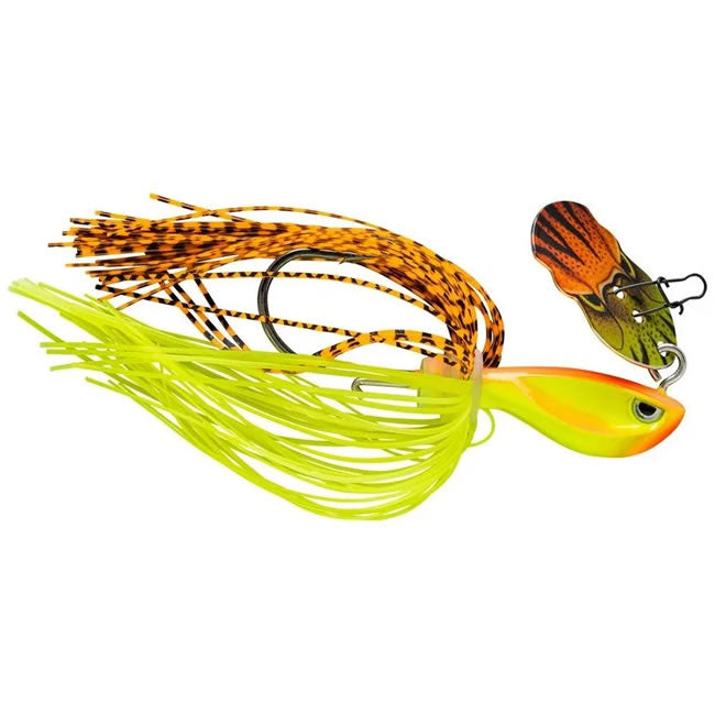 ChatterBait Rapala Rap-V Perch Bladed Jig Hot Tiger