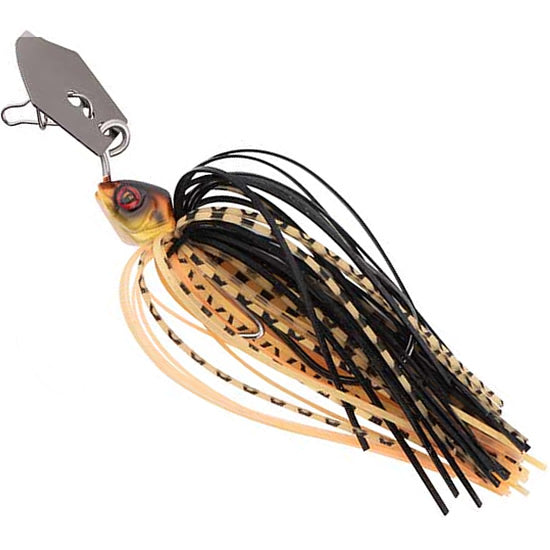 Chatterbait FOX RAGE New Bladed Jigs, UV Black &amp; Gold, 7g