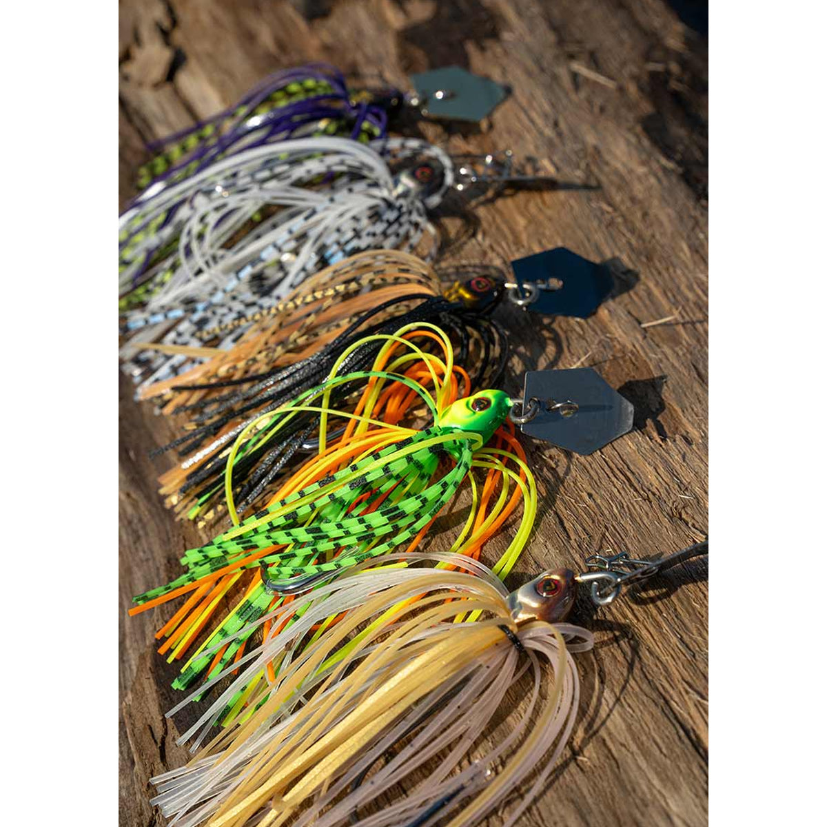 Chatterbait FOX RAGE New Bladed Jigs, UV Black &amp; Gold, 7g