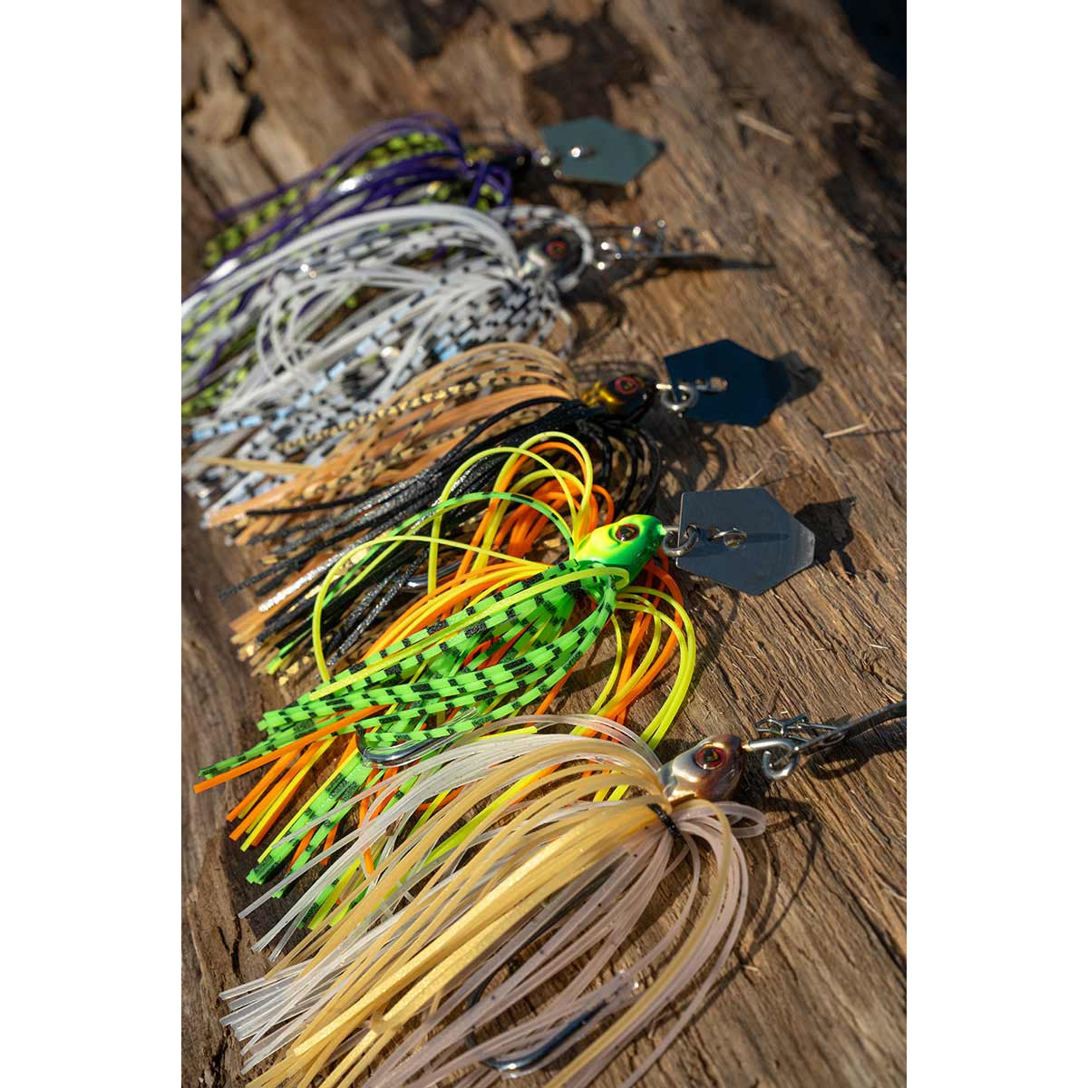 Chatterbait FOX RAGE New Bladed Jigs, UV Hot Perch, 7g