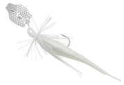 Chatterbait SAVAGE GEAR Crazy Swim Jig, White Silver, 20g, 12.5cm, 1buc/pac