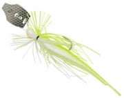 Chatterbait SAVAGE GEAR Crazy Swim Jig, Yellow White, 12.5cm, 14.5g, 1buc/pac