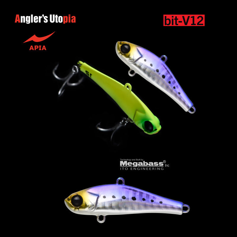 Cicada APIA BIT-V12, 17 Iwashi Glow Berry, 4.8cm, 12g