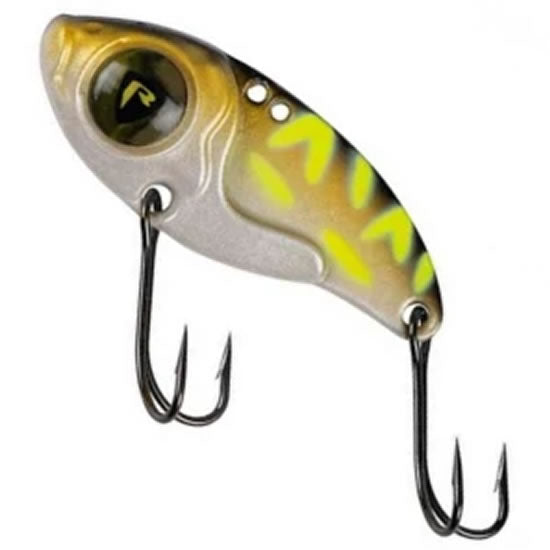 Cicada Fox Rage Big Eye Blade, 17g, 6cm, UV Black &amp; Gold