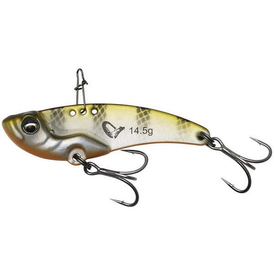 Cicada Savage Gear Vib Blade Olive Silver Stripes 5.5cm 14.5g