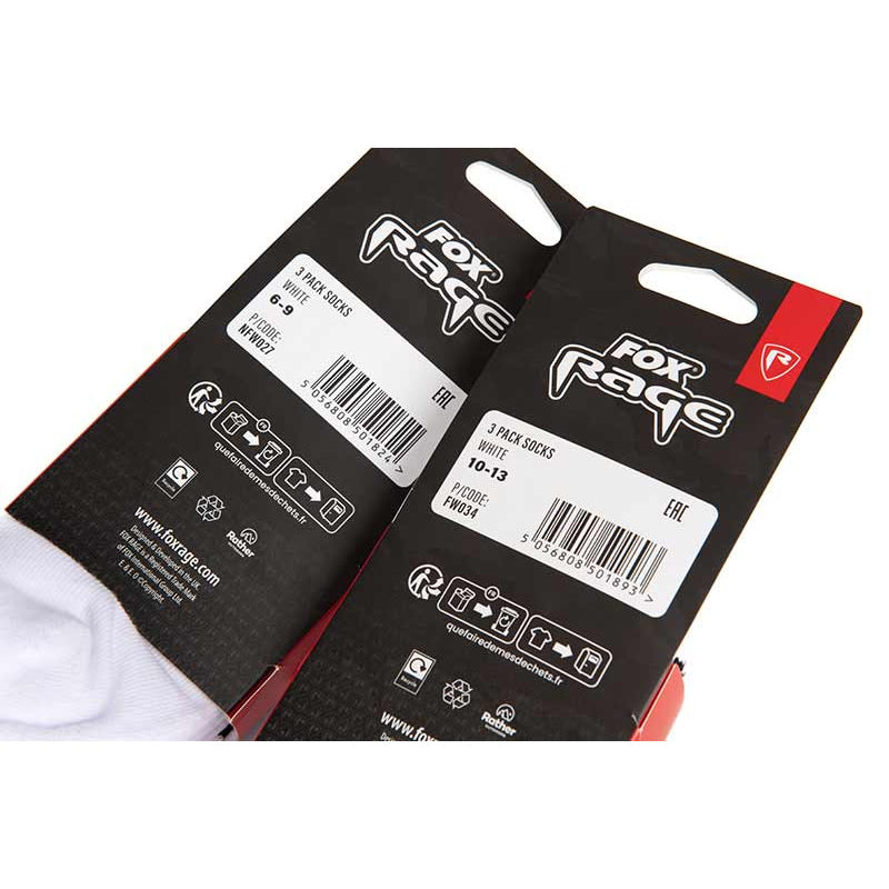 Ciorapi FOX RAGE Socks, UK 10-12 / EU 44-46, 3buc/pac