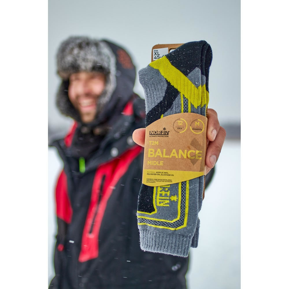 Ciorapi NORFIN Balance Midle T2M, Marime XL (43/44)