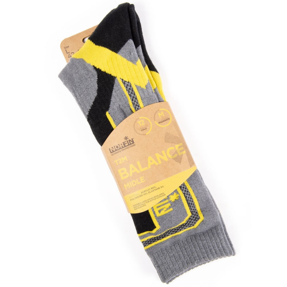 Ciorapi NORFIN Balance Wool T2P, Marime M (39/40)