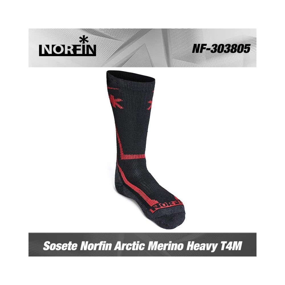 Ciorapi Norfin Arctic Merino Heavy T4M Marime 39-41