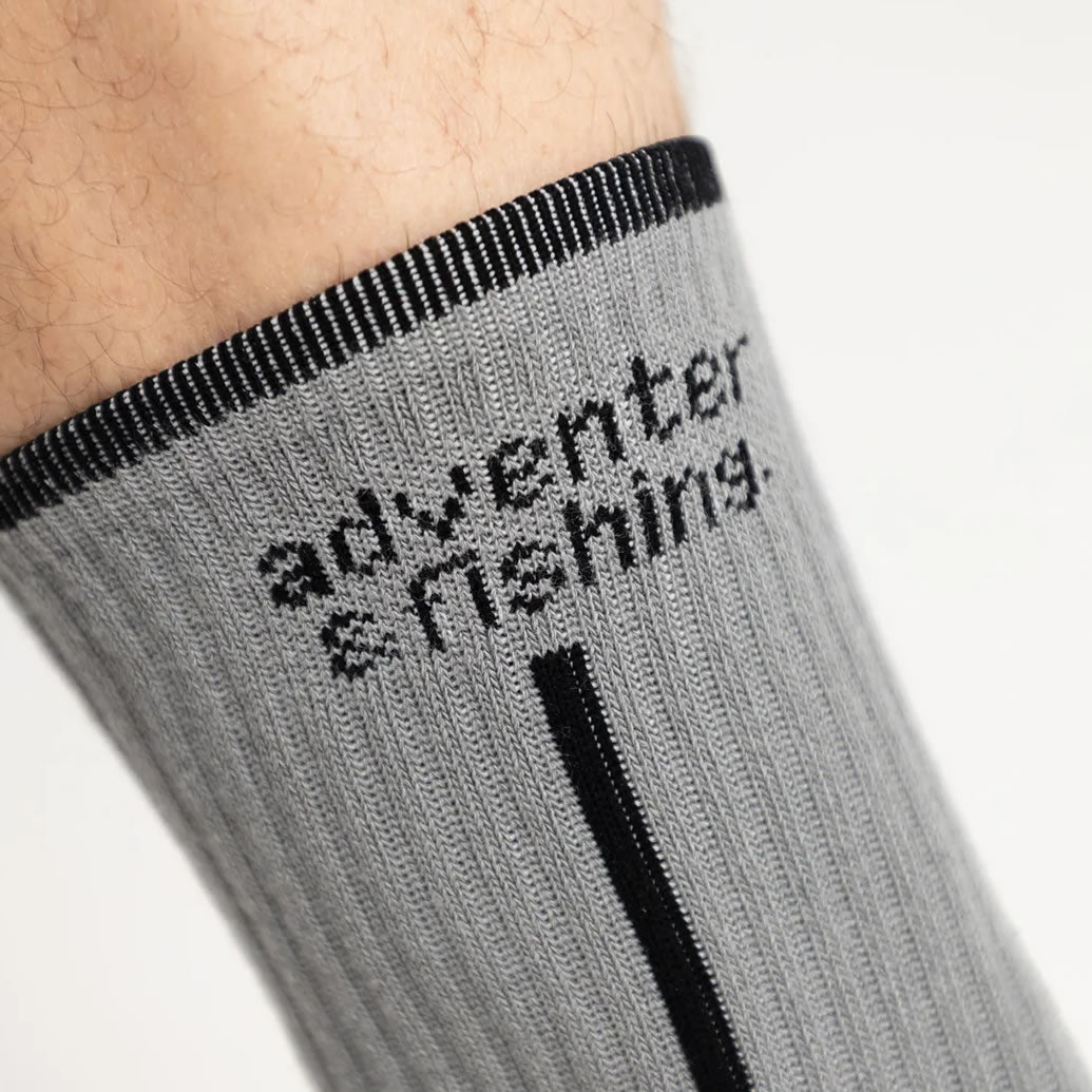 Ciorapi ZECK Outdoor Socks Adventer, Grey, Marime M (41-43)