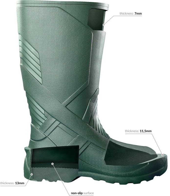 Cizme DRY WALKER Vtrack Tower Colars -50C, Green, Marime 49