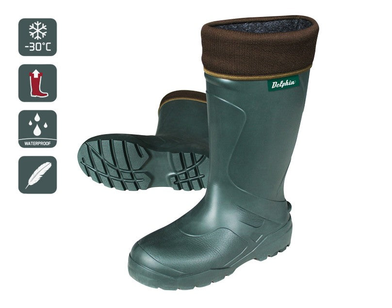 Cizme Delphin ROVER Verde Marimea 46