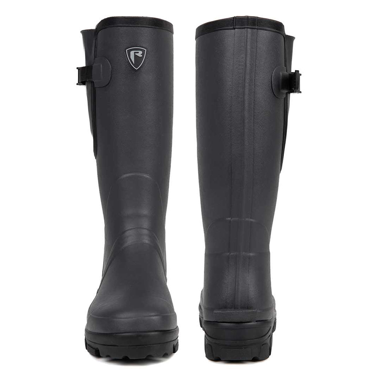 Cizme FOX RAGE Neoprene Camo/Grey Wellies, Marime UK 9 / EU 43