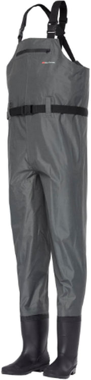 Cizme Piept ABU GARCIA Nylon Waders Light Grey Marime