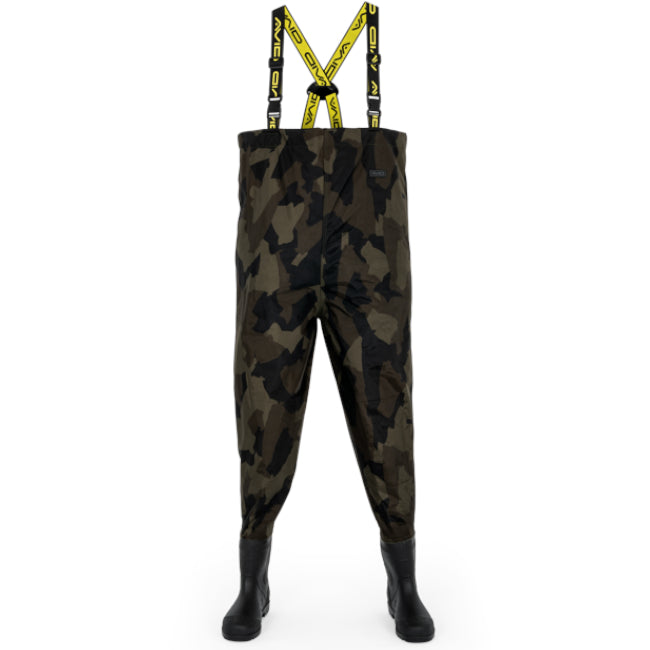 Cizme Piept AVID CARP Distortion Dark-Camo Chest Waders, Marime 41