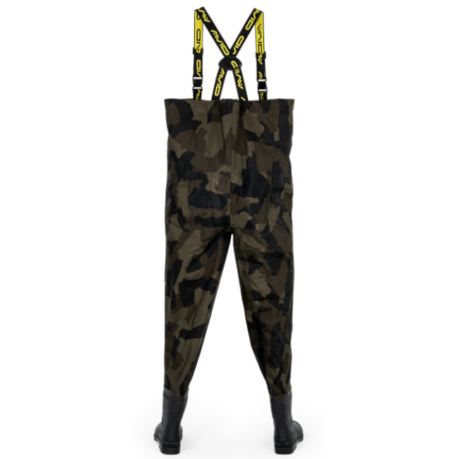 Cizme Piept AVID CARP Distortion Dark-Camo Chest Waders, Marime 42