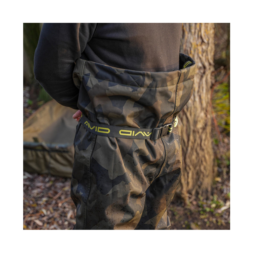 Cizme Piept AVID CARP Distortion Dark-Camo Chest Waders, Marime 44