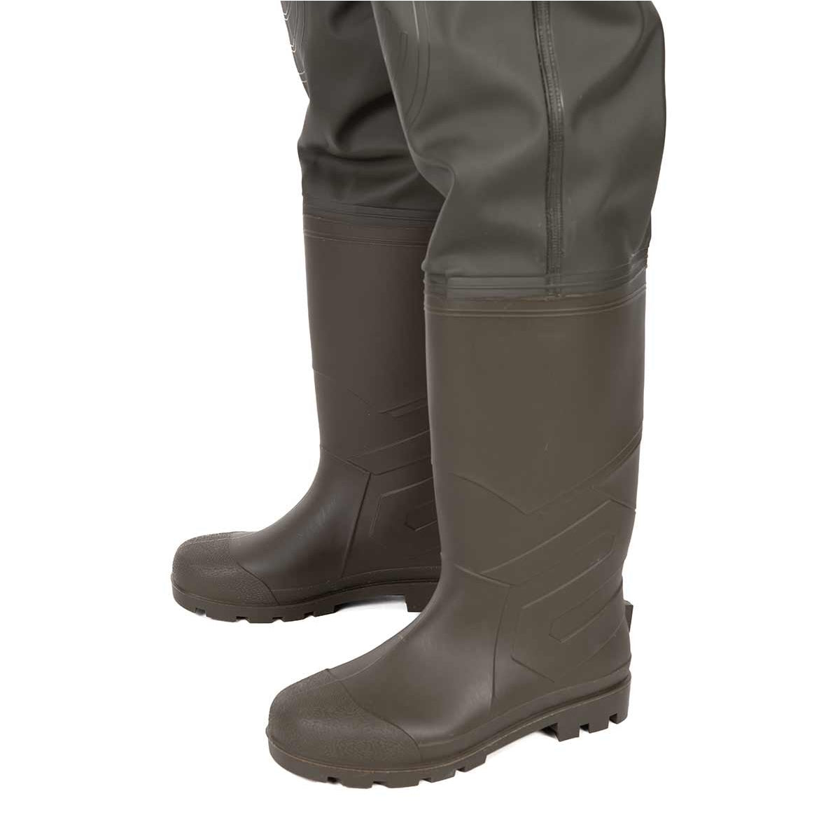 Cizme Piept FOX Khaki HD Waders, Marime 42