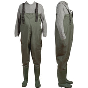 Cizme Piept ZEBCO PVC Wader Green, Marime 44-45