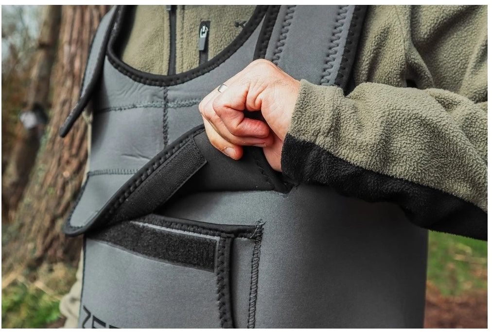 Cizme Piept ZEBCO Trophy Neoprene Waders, Nr. 45-46