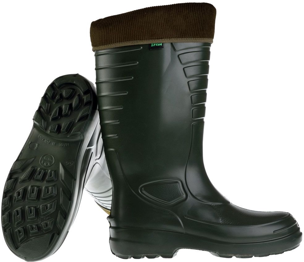 Cizme Zfish Greenstep Boots, Green, Marime 43
