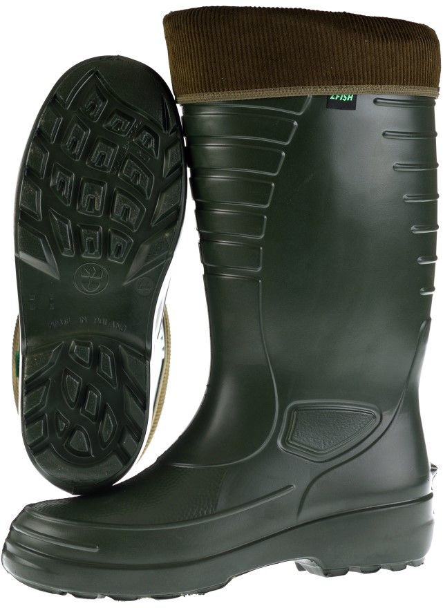 Cizme Zfish Greenstep Boots, Green, Marime 46
